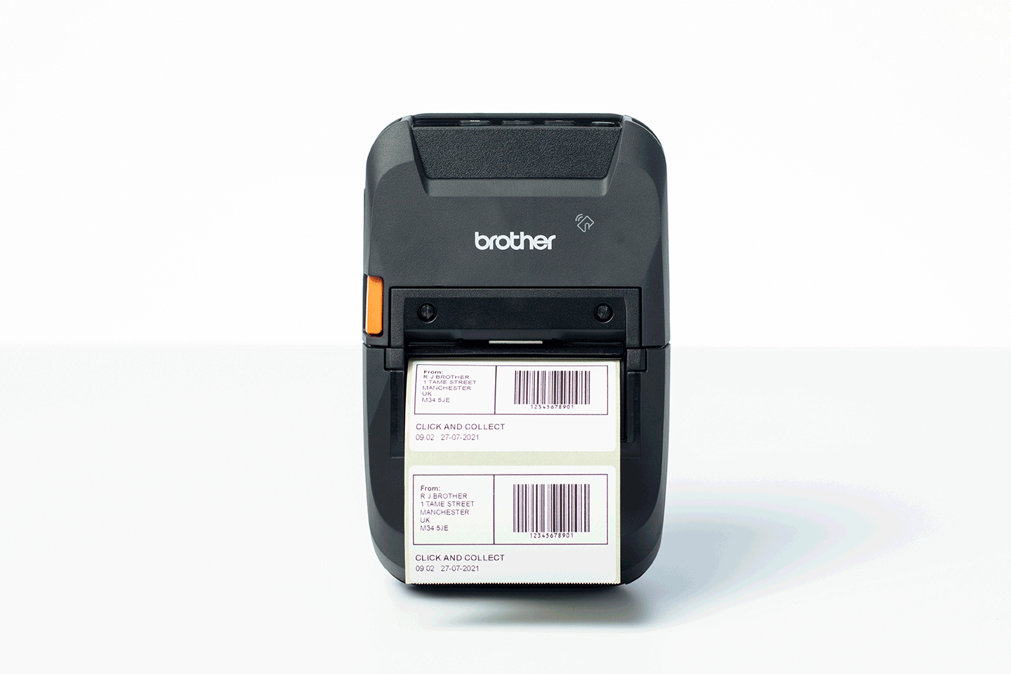 Brother RJ-3250WB Rugged Mobile Label Printer 7